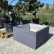 Decoratiune Element beton travertin simplu 118x29